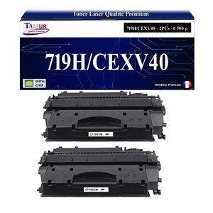  EP719H - 2x Toners  Canons i-Sensys LBP6670dn / MF5840dn - Compatible 