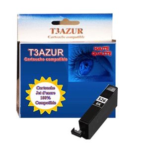 CLI-526Bk - Cartouche compatible Canon CLI-526 Noire