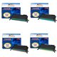 T3AZUR - Lot de 4 Toners génériques Samsung CLP-620, 670