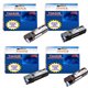 T3AZUR - Lot de 4 Toners génériques DELL Laser 1320 / 1320C