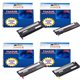 4 Toners DELL Laser 1230 / 1230C - Compatible