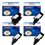 4 Toner DELL C1760nw / C1765 - Compatible - 2 000 pages