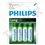 Pack de 4 piles Philips Longlife R06 Mignon AA