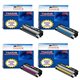 Lot de 4 Toner générique pour Konica Minolta Magicolor 2400W / 2430DL