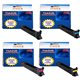 Lot de 4 Toner générique pour Konica Minolta QMS MagiColor 4650DN / 4650EN