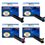 Lot de 4 Toner générique pour Konica Minolta QMS MagiColor 4650DN / 4650EN