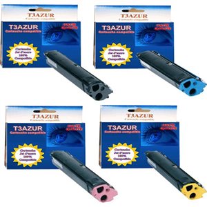 Lot de 4 Toner Laser générique pour Epson C900/1900