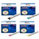 Lot de 4 Toner compatible pour Epson AcuLaser C4200
