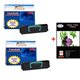 Lot de 2 Toner compatible Lexmark E352 / E352DN + Pack de 20 papiers photos A6 230gr