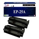 Lot de 2 Toner Laser compatible Canon EP-25  