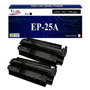 Lot de 2 Toner Laser compatible Canon EP-25 