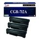 Lot de 2 Toner générique Canon EP-712