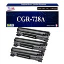 Lot de 2 Toner générique Canon CRG-728 