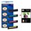 4 Toner Canon CRG-718 / CRG 718  - Compatible + Pack de 20 papiers photos A6 Brillant 230gr