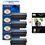 Lot de 4 Toner Laser compatible Canon PC950 / PC980 + Pack de 20 papiers photos A6 Brillant 230gr 