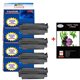Lot de 4 Toner compatible Canon EP-27