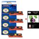 Lot de 4 Toner compatible Canon EP-701
