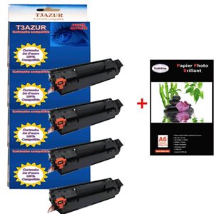EP725 - 4 Toner Canon i-Sensys MF3010 - Compatible - 1 600 pages+ Pack de 20 papiers photos A6 Brillant 230gr EP725 - 4 Toner Canon i-Sensys MF3010 - Compatible - 1 600 pages+ Pack de 20 papiers photos A6 Brillant 230gr