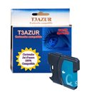 LC1100/LC980C XL - Cartouche compatible Brother LC1100/LC980 XL Cyan 