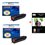 EP725 - 2 Toner HP LaserJet Pro M1232 / P1102 - Compatible - 1 600 pages+ Pack de 20 papiers photos A6 Brillant 230gr