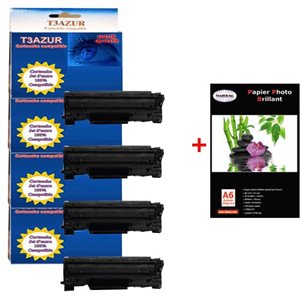 HP 78A / 728 - 4 Toner HP LaserJet P1566 / P1606 / P1606dn - Compatible - 2 100 pages + PA6