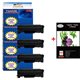 Lot de 4 Toner générique Canon CRG-728 
