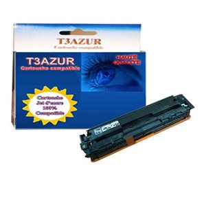 Toner cartouche type CB540A Jumao pour HP Color LaserJet CM1312, Noir 2200 pages 