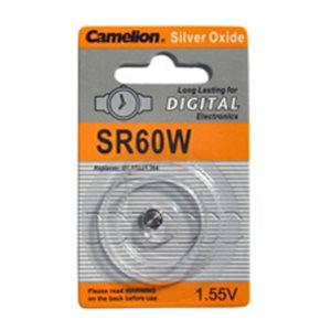 Piles Oxyde d'argent SR60W  - Camelion