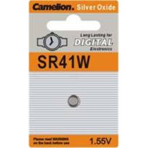 Piles Oxyde d'argent SR41W - Camelion