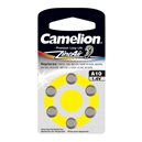 Piles Auditives A10  - Zinc Air Pack de 6 - Camelion