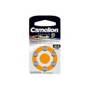 Piles Auditives - A13 -  - Zinc Air Pack de 6 - Camelion