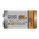 9V - Pack 1 pile accu rechargeables au NiMH, 9V, BLOCK, 250 mAh  - Camelion