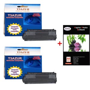 2 x Canon LBP2900 / 3000 - HP 12A / Q2612A - Compatible - 2 000 pages - PPA6