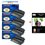 4 x HP LASERJET M3027 MFP - HP 51A/Q7551A - Compatible - 6 500 pages+ Pack de 20 papiers photos A6 Brillant 230gr