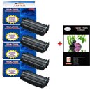 4 x Canon LBP3310 / 3370 - HP 53A/Q7553A - Compatible - 3 000 pages