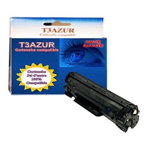 Toner compatible avec HP LaserJet P1005, P1006 remplace CB435A Noire - 2 000p - T3AZUR 