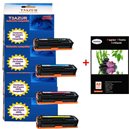 4 xToner compatible HP CE320A CE321A CE322A CE323A - 1 300 pages