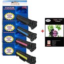 4 x Toner compatible HP CE410X CE411A CE412A CE413A  -2600 pages
