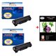 2 x Toner compatible HP 83A / CF283A - 1 500 pages