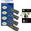 4 x HP COLOR LASERJET PRO MFP M476NW- HP CF380/1/2/3A - Compatible -2 700 pages+ Pack de 20 papiers photos A6 Brillant 230gr