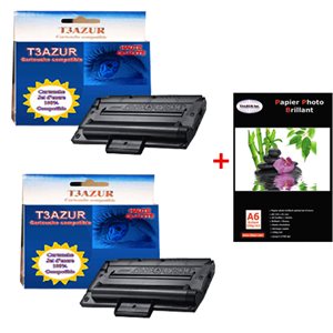2 Samsung SCX4300 / MLT-D1092S -Compatible -2 000p+ Pack de 20 papiers photos A6 Brillant 230gr 2 Samsung SCX4300 / MLT-D1092S -Compatible -2 000p+ Pack de 20 papiers photos A6 Brillant 230gr