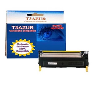 Cartouche compatible - Samsung CLX-3185 - CLT-Y4072S / CLP 320 XL - Compatible - Toner Jaune - 1500 pages