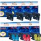 LC1100/LC980XL - Lot 10 Cartouches compatibles Brother LC1100/LC980 XL