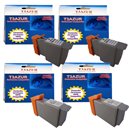 BCI24 - Lot de 4 Cartouches compatibles pour CANON  BCI-24
