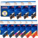 BCI6 - Lot de 10 Cartouches compatibles pour Canon  BCI-6