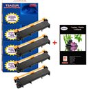 Lot de 4 Toner compatibles Brother TN-2320 / TN2320+PPA6