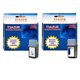 T3AZUR - Cartouche compatible HP n°20 ( C6614DE )+ n°49 (51649AE) 