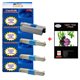 Lot de 4 Toner Laser Compatible OKI MC342 / MC342DN / MC342DNW / MC342W+ Pack 20 papiers photos A6 230gr